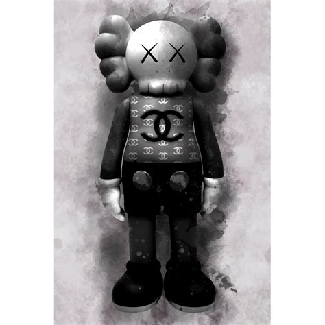 kaws chanel